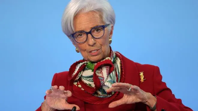 Christine Lagarde (67 anni), presidente della Banca centrale europea dal 2019