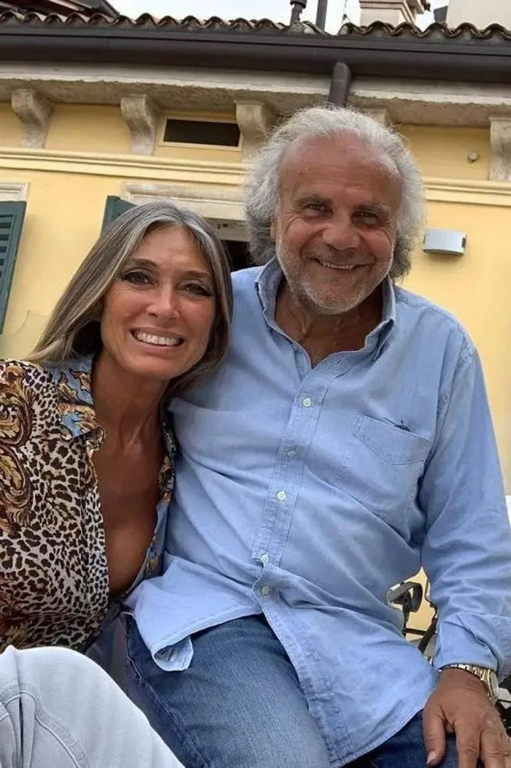 Jerry Calà, 71 anni, assieme alla moglie Bettina Castioni, classe 1969