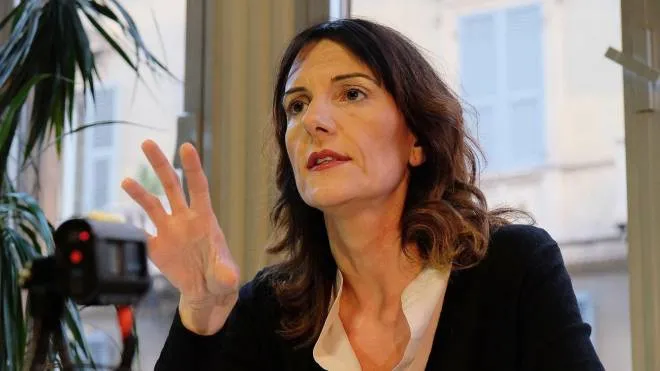 Raffaella Paita durante una conferenza stampa a Genova, 20 gennaio 2015.
ANSA/LUCA ZENNARO