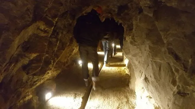 Dentro la miniera d'oro di Brusson (foto Andrea Paternostro)