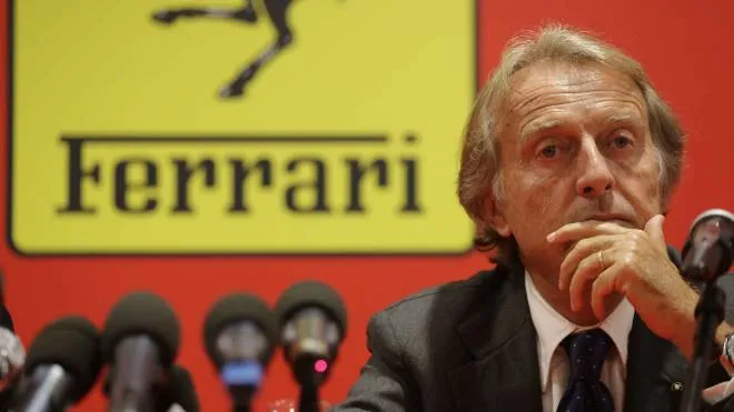 Outgoing Ferrari President Luca Di Montezemolo attends a press conference at the Ferrari headquarters in Maranello, Italy, Wednesday, Sept. 10, 2014. Fiat-Chrysler announced that Ferrari president Montezemolo will leave the company next month amid a disappointing season by the flagship Formula One team and before an imminent stock listing of merged parent company Fiat-Chrysler. The statement from Ferrari's parent company said Montezemolo will depart on Oct. 13 following Ferrari's 60th anniversary celebration of sales in the United States. Fiat-Chrysler CEO Sergio Marchionne will take on the Ferrari job in the immediate term. (AP Photo/Antonio Calanni)
