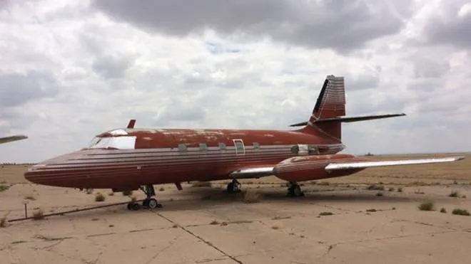 Il Lockheed Jetstar di Elvis Presley è in vendita - Foto: ironplanet.com