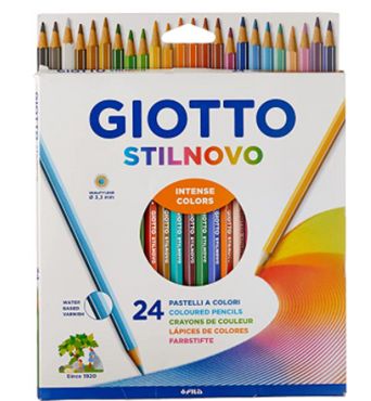 Pastelli Giotto 24 colori su amazon.com