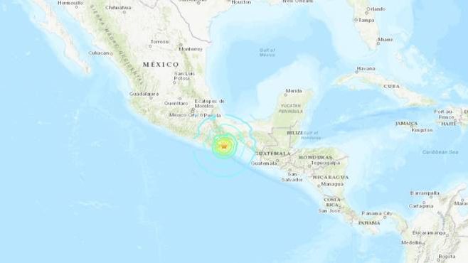 Terremoto in Messico