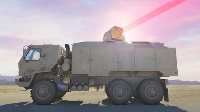 Un laser russo montato su un camion militare