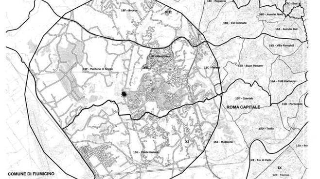 La mappa dell&#39;ordinanza anti diossina del sindaco di Roma