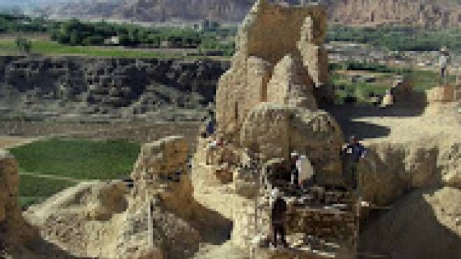 Valle di Bamiyan, centro urbano fortificato