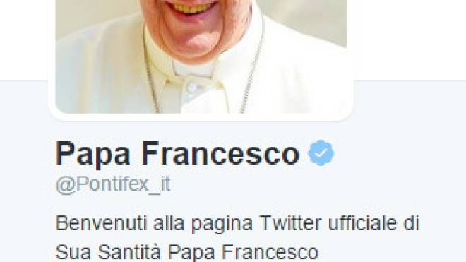 Il Papa spopola su Twitter