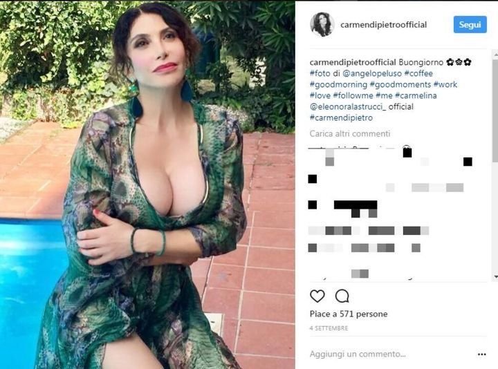 Carmen Di Pietro su Instagram