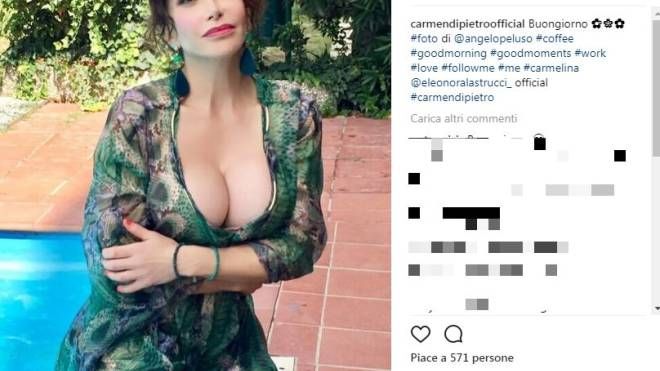 Carmen Di Pietro su Instagram