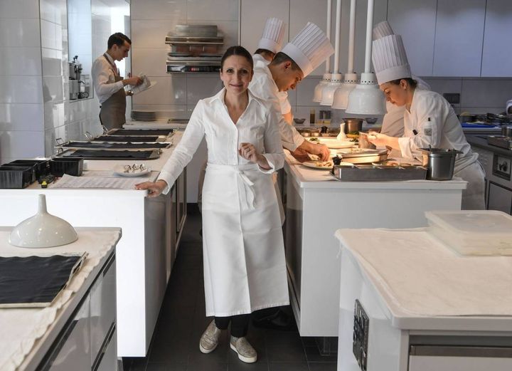 Anne-Sophie Pic, l'unica chef francese donna a ottenere tre stelle Michelin (Lapresse)