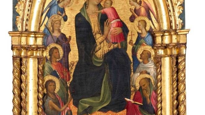 'Madonna con Bambino' di Gherardo di Jacopo Starnina