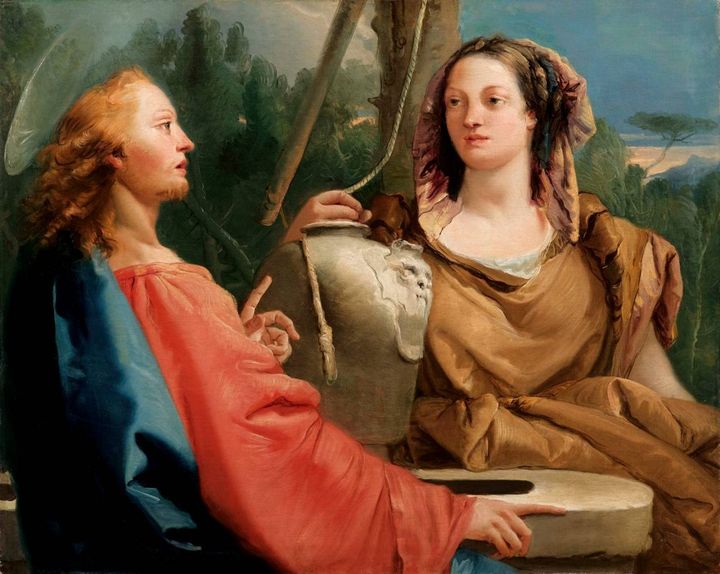 'Cristo e la smaaritana' di Giandomenico Tiepolo