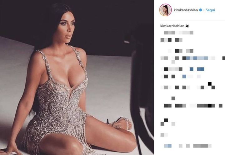 Kim Kardashian su Instagram