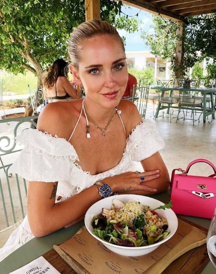Chiara Ferragni a Ibiza (Instagram)