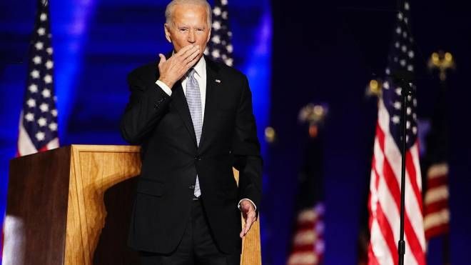 Elezioni Usa 2020, Joe Biden, presidente eletto degli Stati Uniti (Ansa)