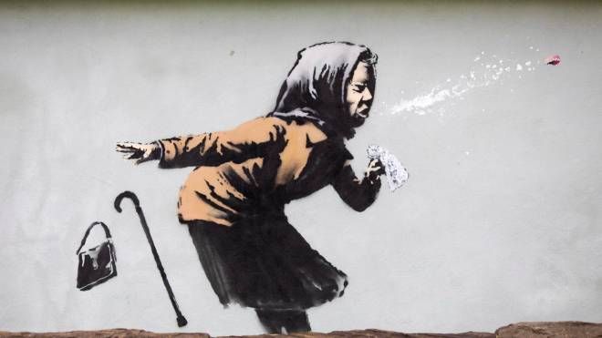 Banksy,  'Aachoo!!', la sua nuova opera a Bristol 