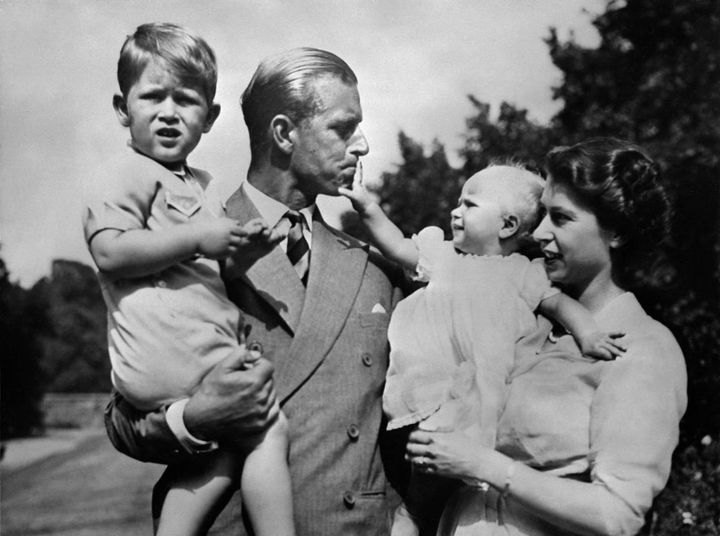 1952, la famiglia reale