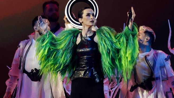 Eurovision 2021, la prima semifinale: GO_A dall'Ucraina (Ansa)