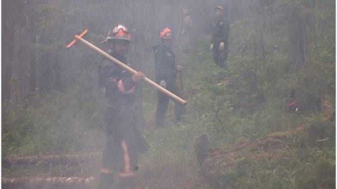 Roghi in Siberia: il fuoco ha raggiunto villaggi e riserve (foto Greenpeace)