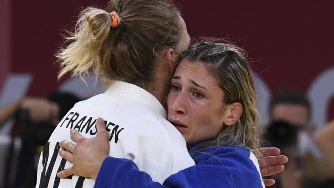 Maria Centracchio bronzo nel judo (categoria 63 chili)