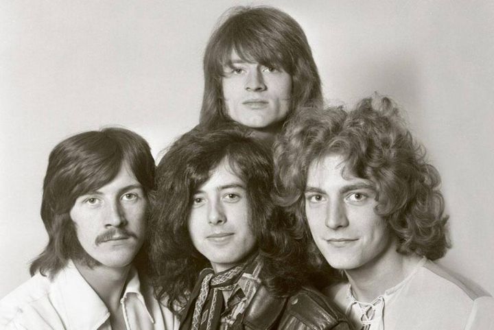 Una foto di scena di Becoming Led Zeppelin di Bernard MacMahon, (Ansa)