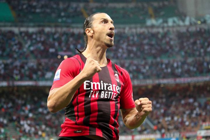Milan-Lazio 2-0, Zlatan Ibrahimovic entra e segna dopo 4 mesi di assenza (Ansa)