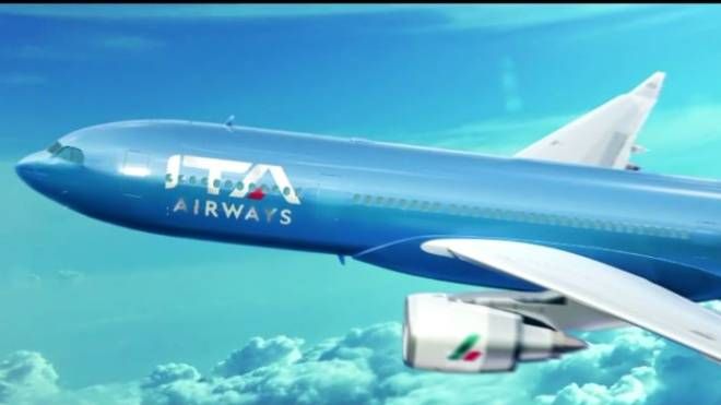 La nuova livrea degli aerei Ita-Airways (Dire)