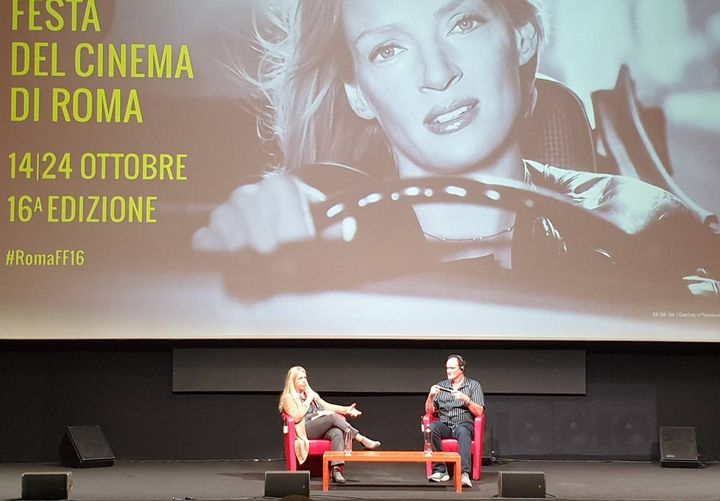 Quentin Tarantino alla Festa del Cinema di Roma 