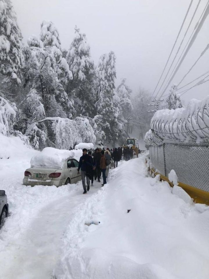 Strage in Pakistan per neve e gelo (Ansa)