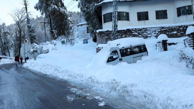 Strage in Pakistan per neve e gelo (Ansa)