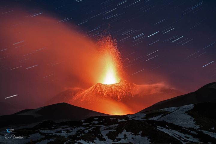 Etna, eruzione del 2017 (Dario Giannobile)