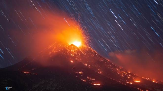 Etna, eruzione del 16 febbraio 2021 (foto Dario Giannobile)