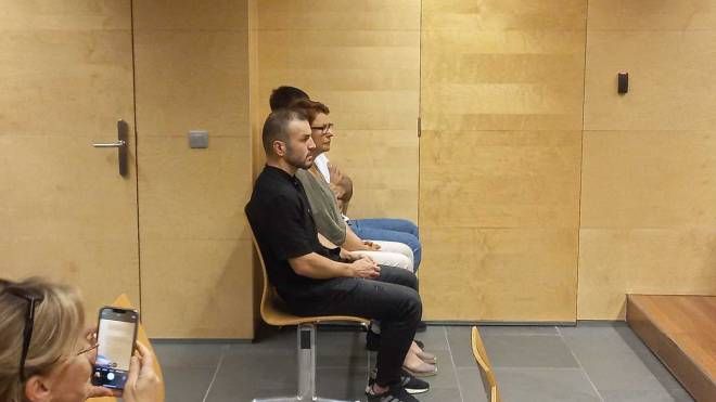 Omicidio Ciatti, terza giornata di processo a Girona. Nella foto: Movsar Magomadov e Rassoul Bissoultanov imputati per l'omicidio di Niccolò Ciatti