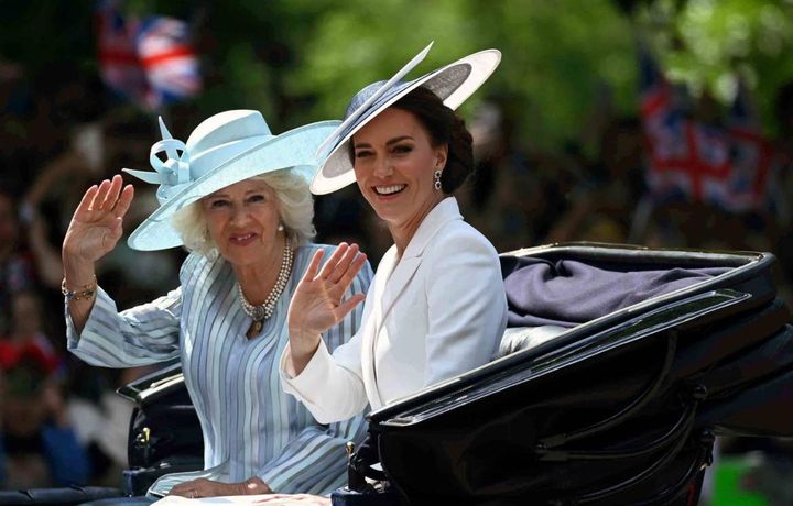 Kate Middleton e Camilla (Ansa)