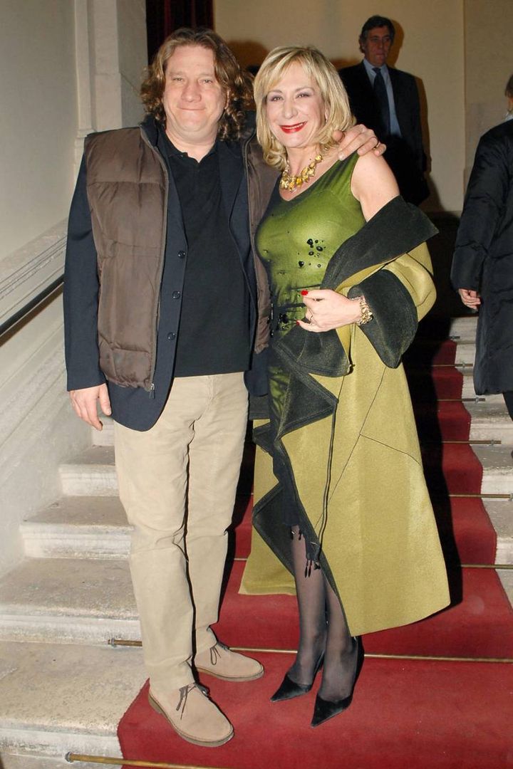 Roberto Brunetti e Monica Scattini, un grande amore durato 16 anni (Fotogramma)