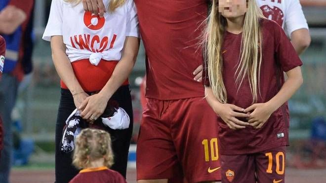 L'addio di Totti al calcio: il 28 maggio 2017 (Ansa)