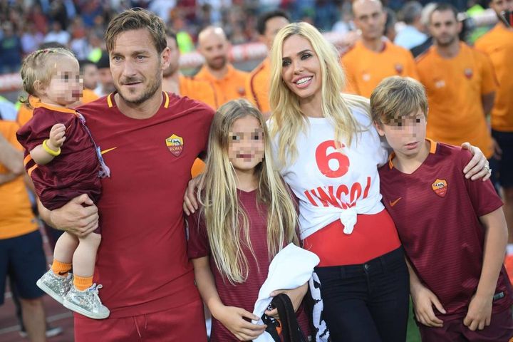 L'addio di Totti al calcio: il 28 maggio 2017 (Ansa)