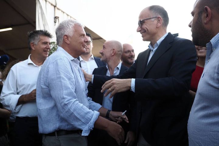 L'incontro con l'ex ministro Gian Luca Galletti (foto Schicchi)