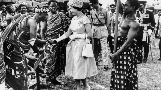 Elisabetta II ad Accra nel 1961