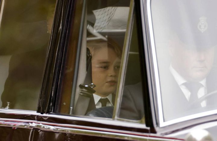 Il principe George, secondo nella linea di successione al trono (fonte AFP /Ansa)