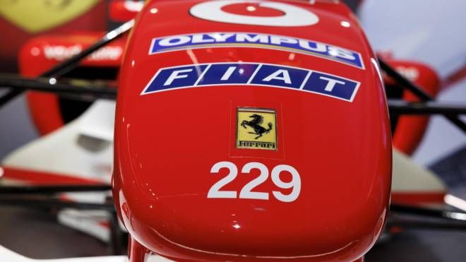 La Ferrari F2003-GA di Schumacher (Ansa)
