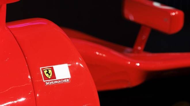 La Ferrari F2003-GA di Schumacher (Ansa)