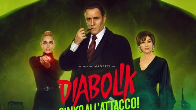 La locandina del film DIABOLIK - GINKO ALL'ATTACCO! (NPK ANSA / Ufficio Stampa Therumors)
