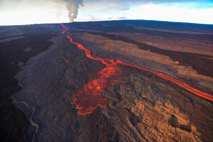 Il vulcano Mauna Loa, Hawaii (Ansa)