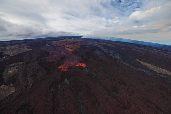Il vulcano Mauna Loa, Hawaii (Ansa)