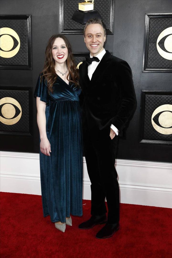  Kayleen Sanchez e Paul Sanchez alla 65esima edizione dei Grammy Awards