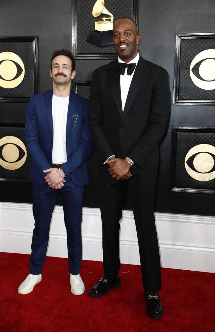 Aaron Katter e Marcus Lomax alla 65esima edizione dei Grammy Awards