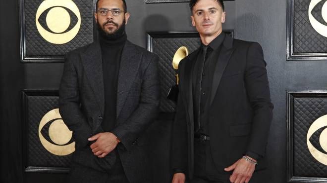  Isaac 'Zac' De Boni e Michael 'Finatik' Mule alla 65esima edizione dei Grammy Awards