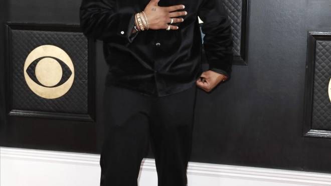LaRoyce Hawkins alla 65esima edizione dei Grammy Awards